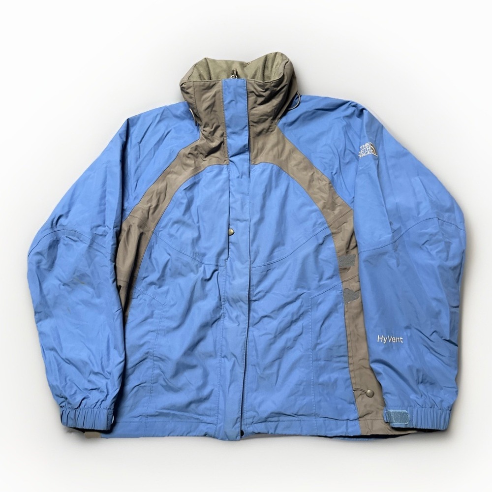 The North Face Jacket Womens Hyvent Hooded Medium Blue